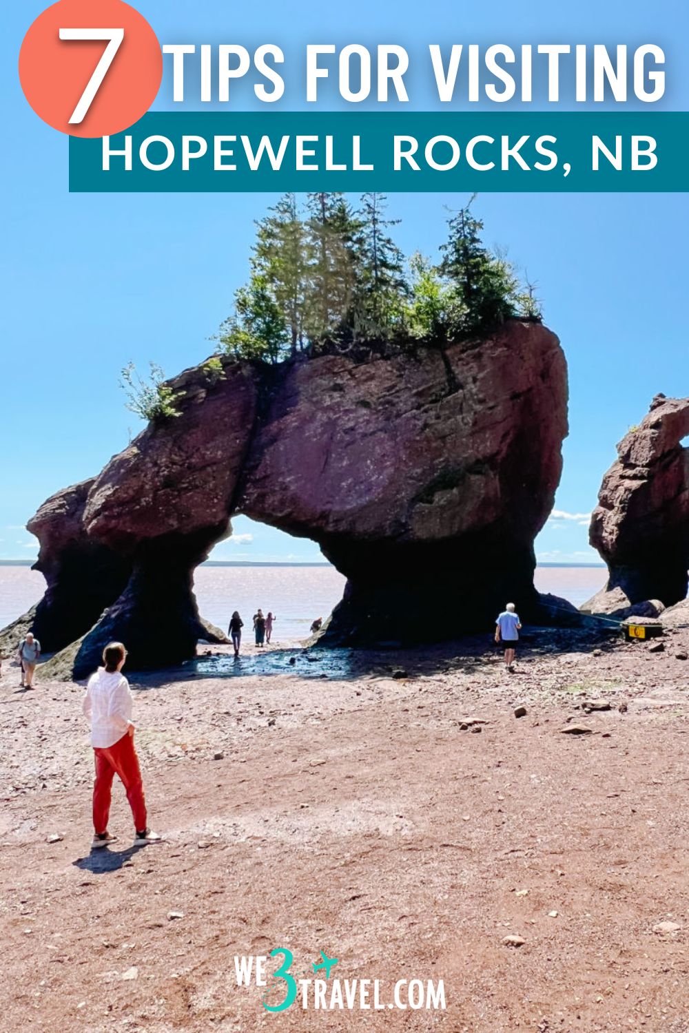 7 tips voor een bezoek aan Hopewell Rocks in New Brunswick, Canada