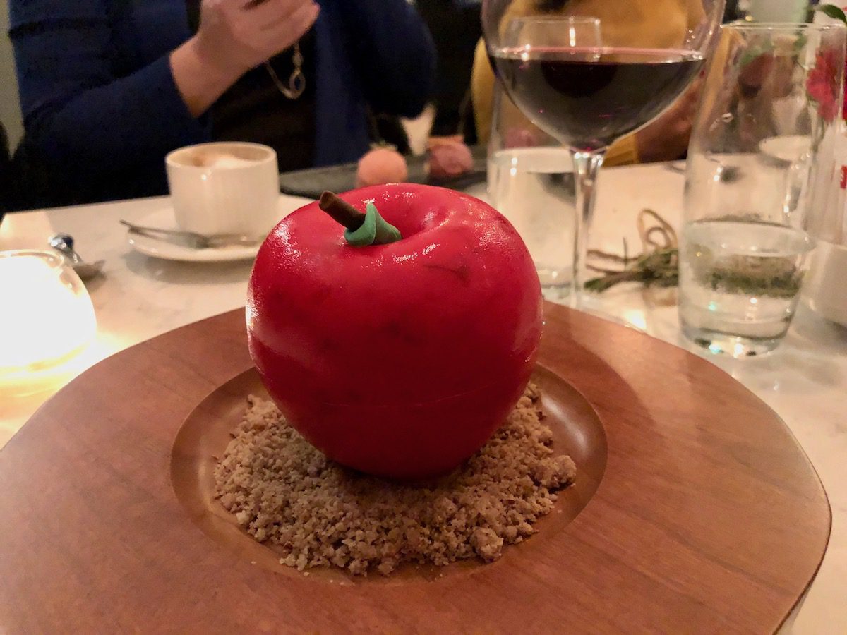 Apple dessert at 1906