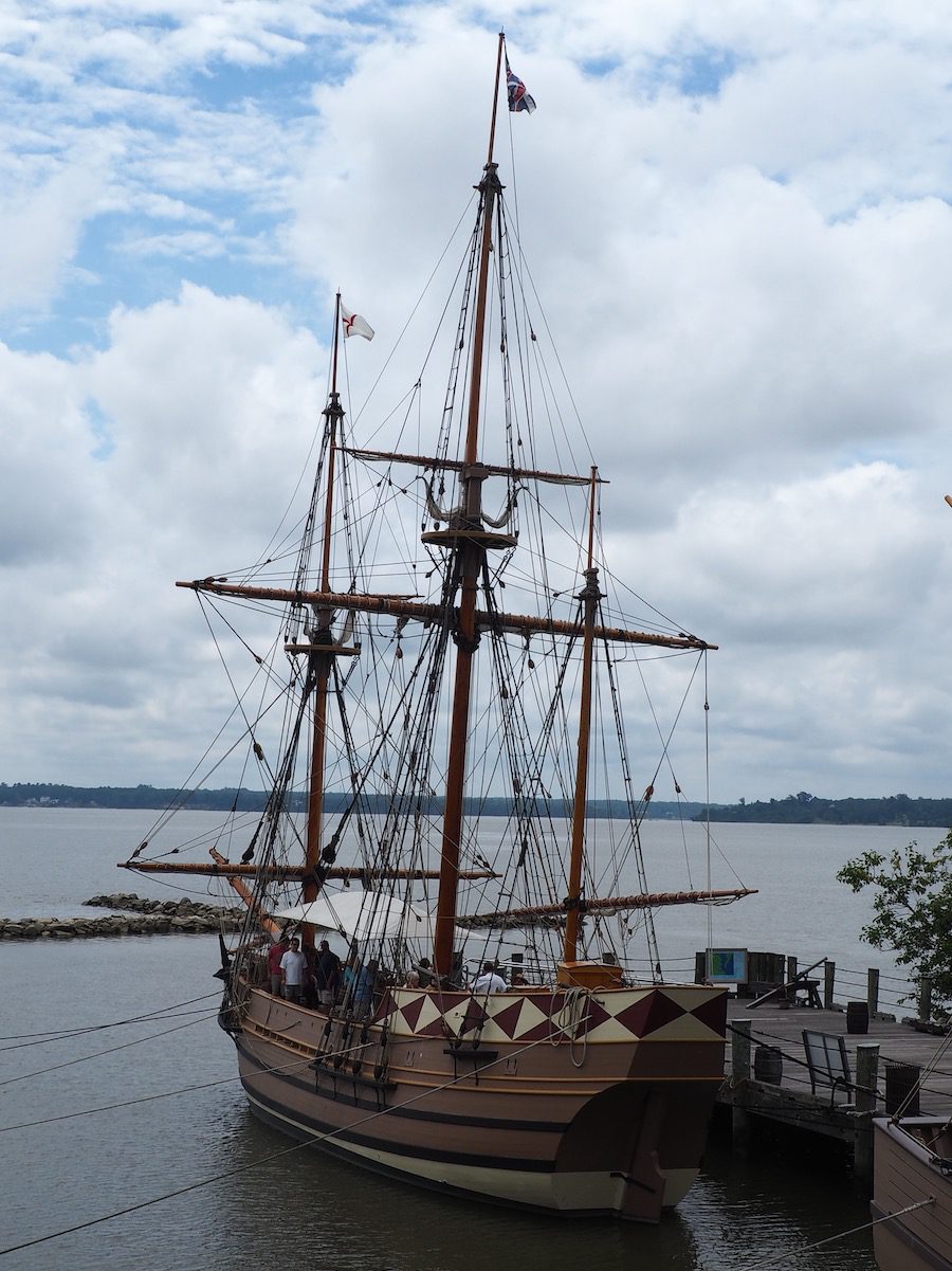 Discovery ship at Jamestown Settlement