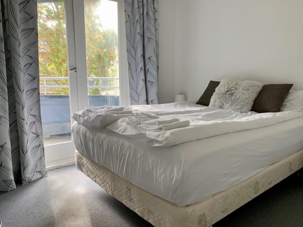 Airbnb bedroom in Reykjavik