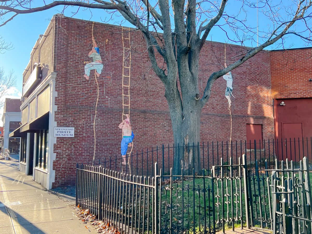 Exterior Mural on the New England Pirate Museum