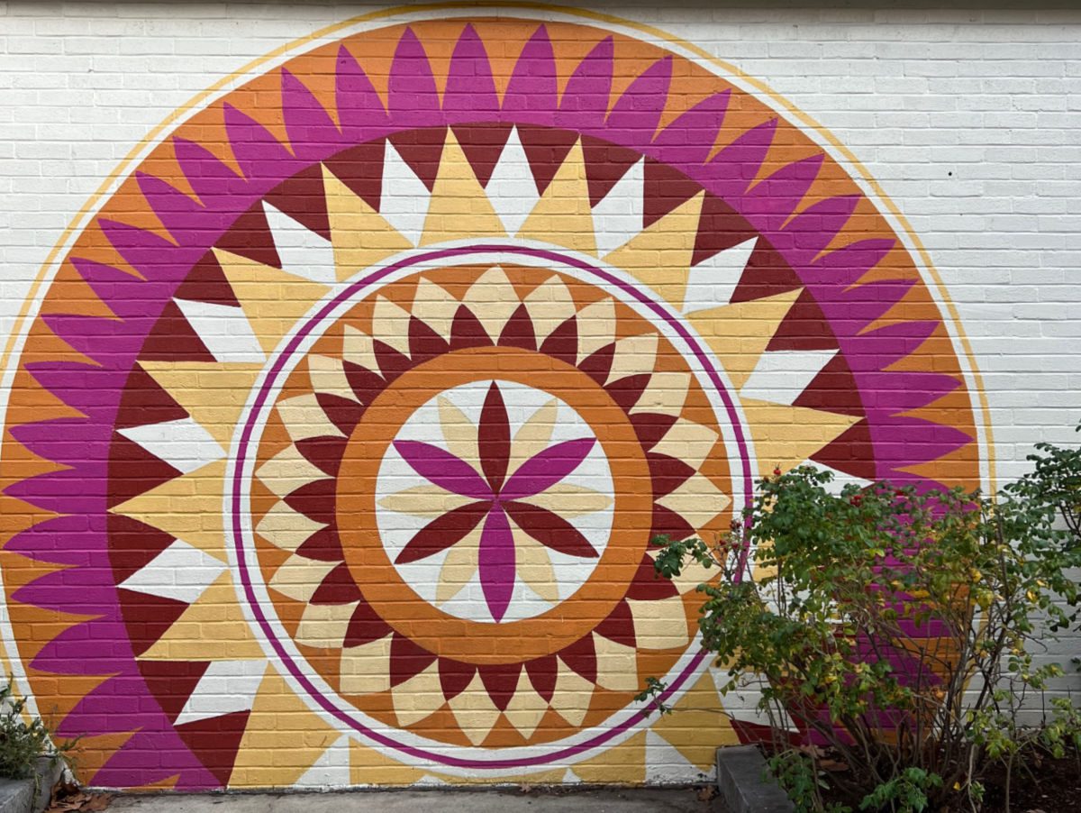 Shalimar India mural in Portsmouth NH