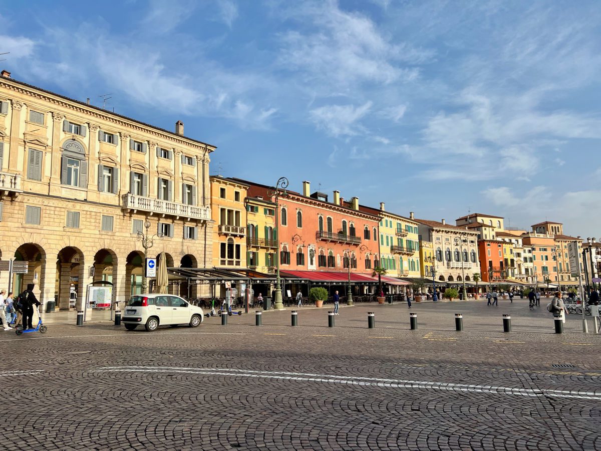 Buildings around Piazza Bra