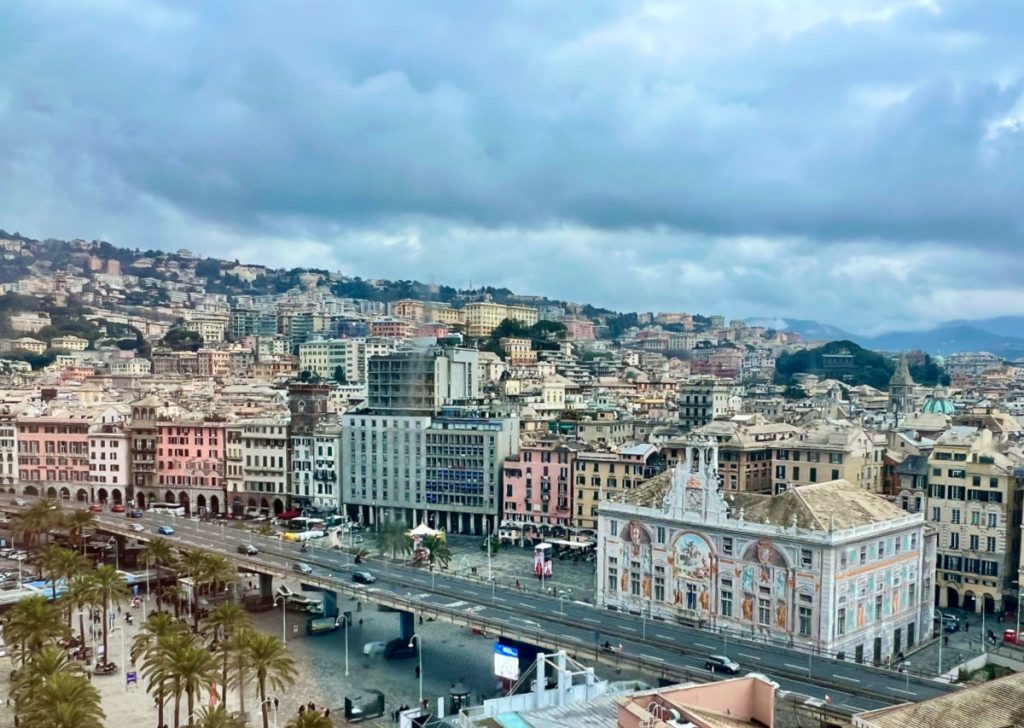 Genoa skyline