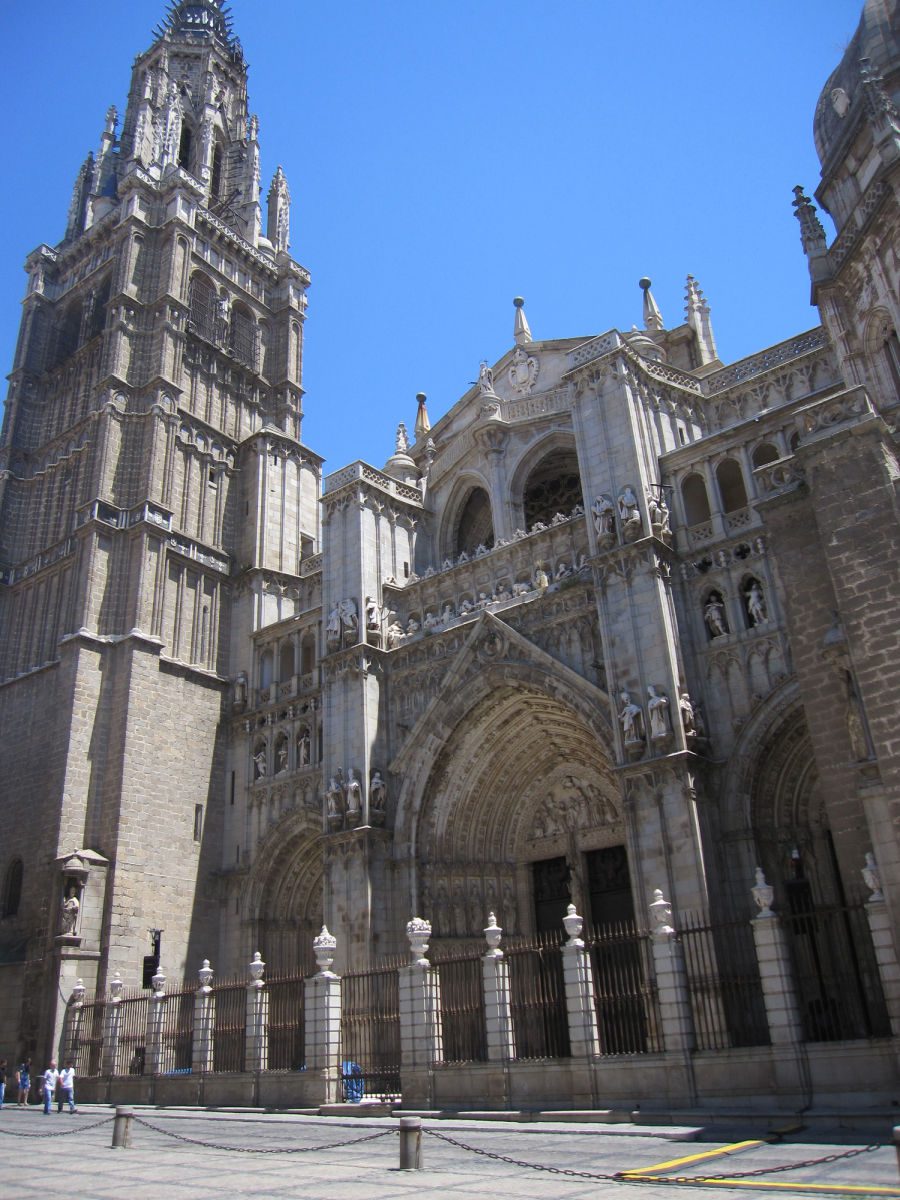 Toledo cathedral from the outside