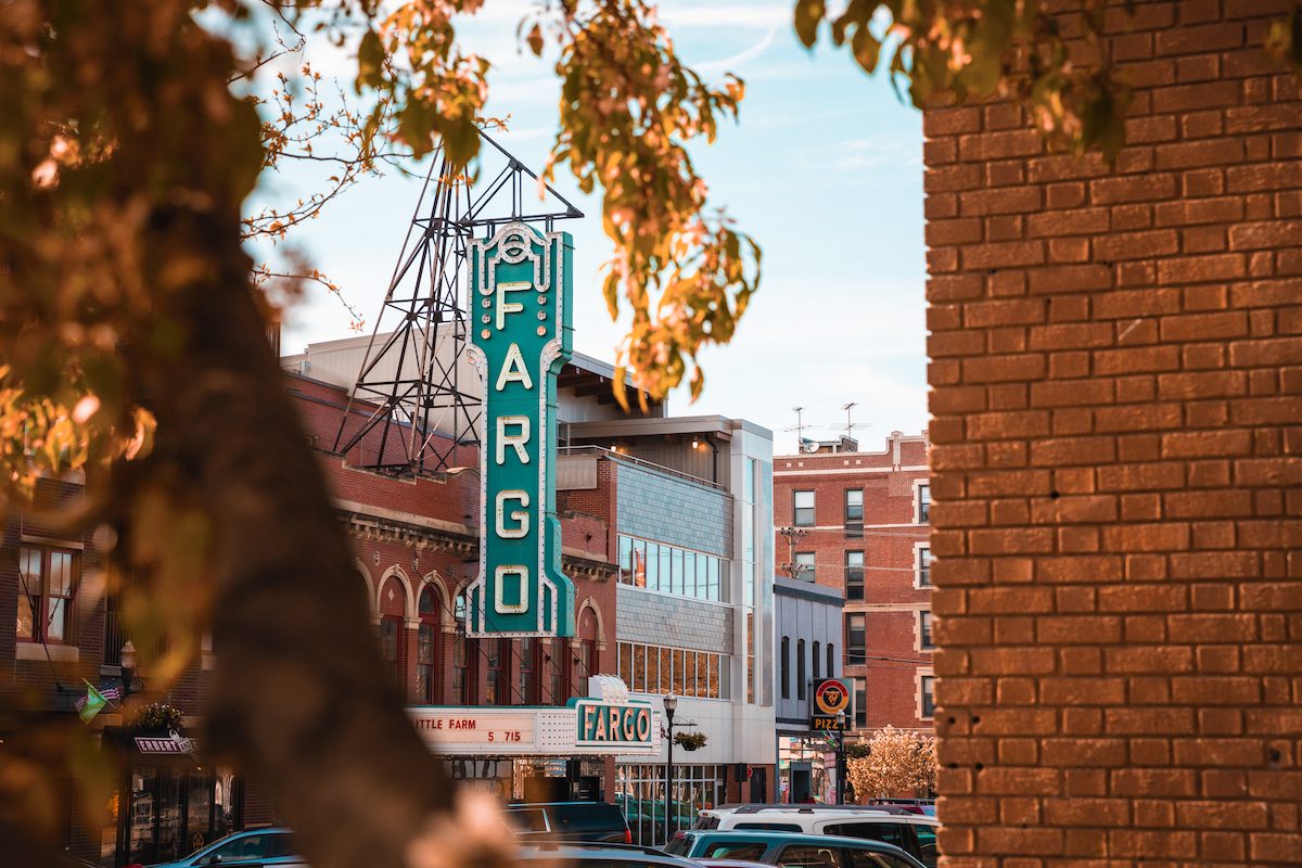 Fargo theater sign