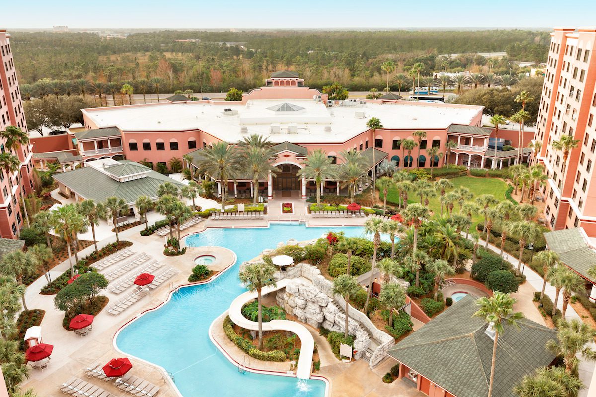 Caribe Resort Orlando pool deck