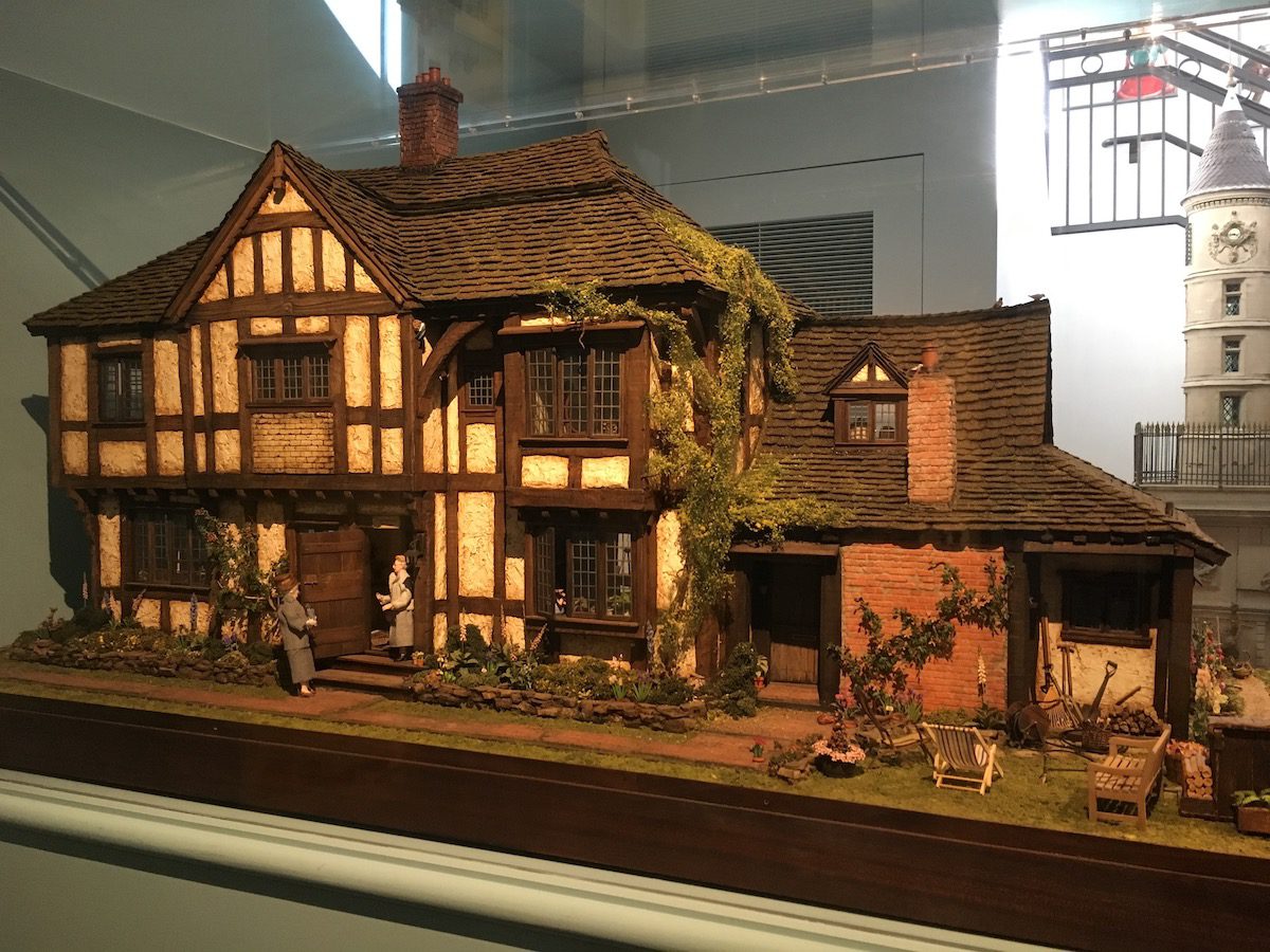 Miniature Tudor House