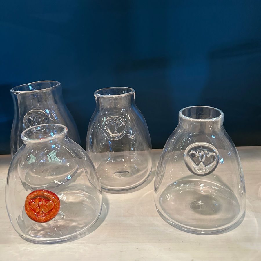 pitchers from AO Glass in Burlington VT