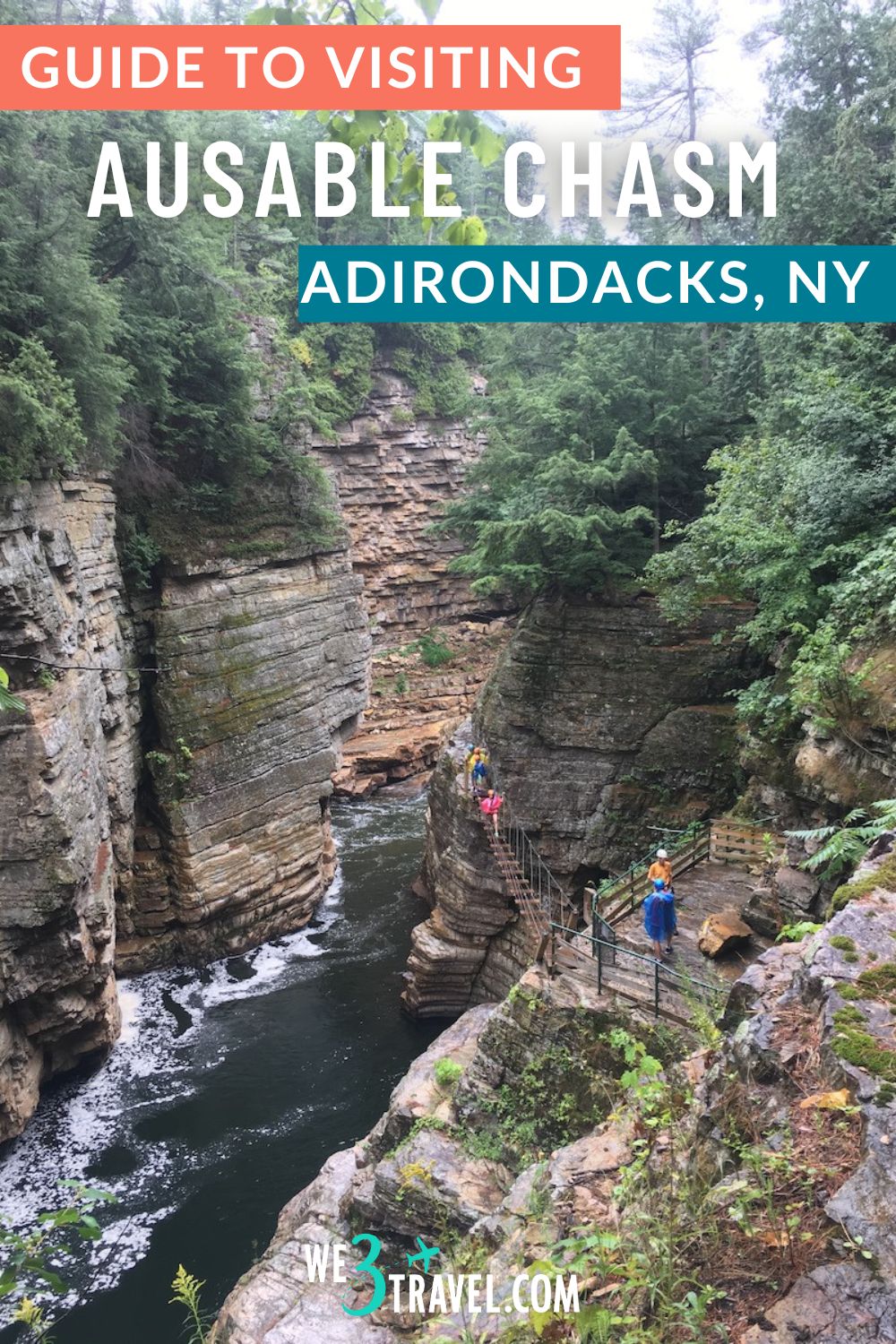 Did you know there was a "Grand Canyon of the Adirondacks"? Find out everything you need to know before you go in this Ausable Chasm review. If you are visiting the Adirondack Mountains in New York, including Lake Placid or Lake George, be sure to add this to your vacation itinerary.