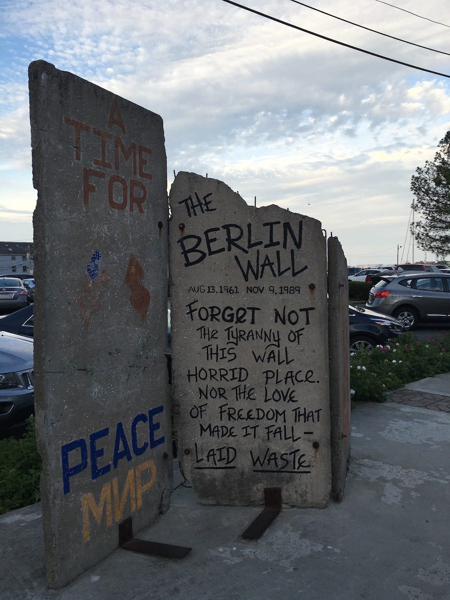 Berlin wall Portland Maine