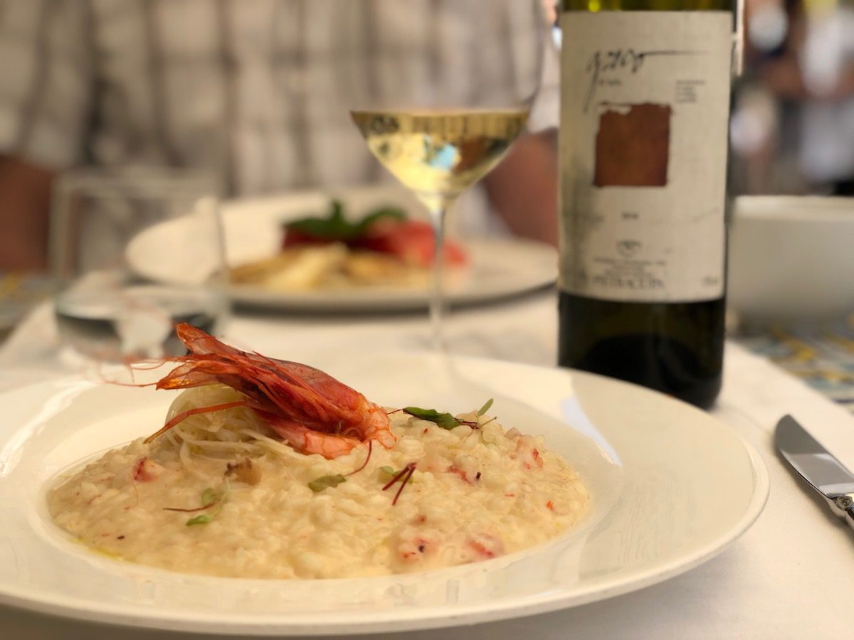 risotto with shrimp