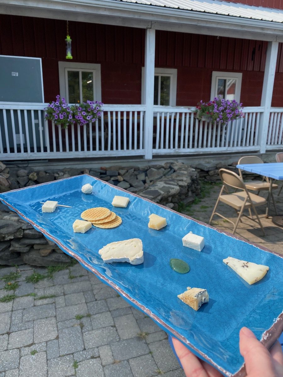 cheese tasting board