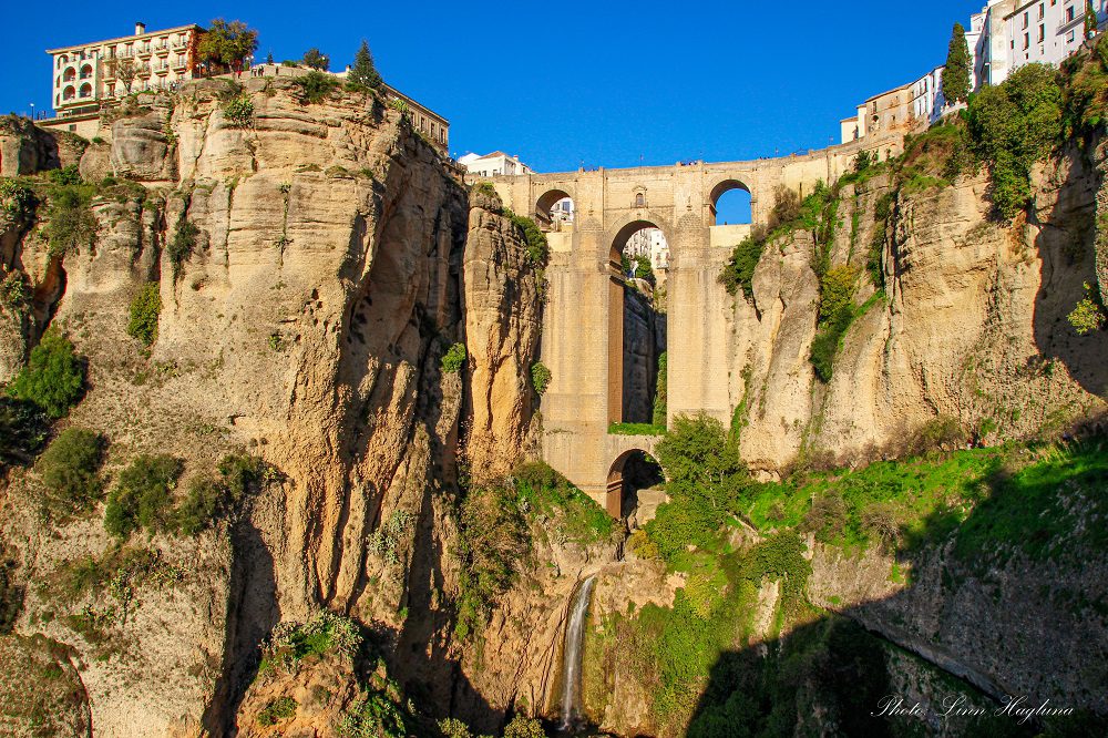 New bridge and gorge in Ronda