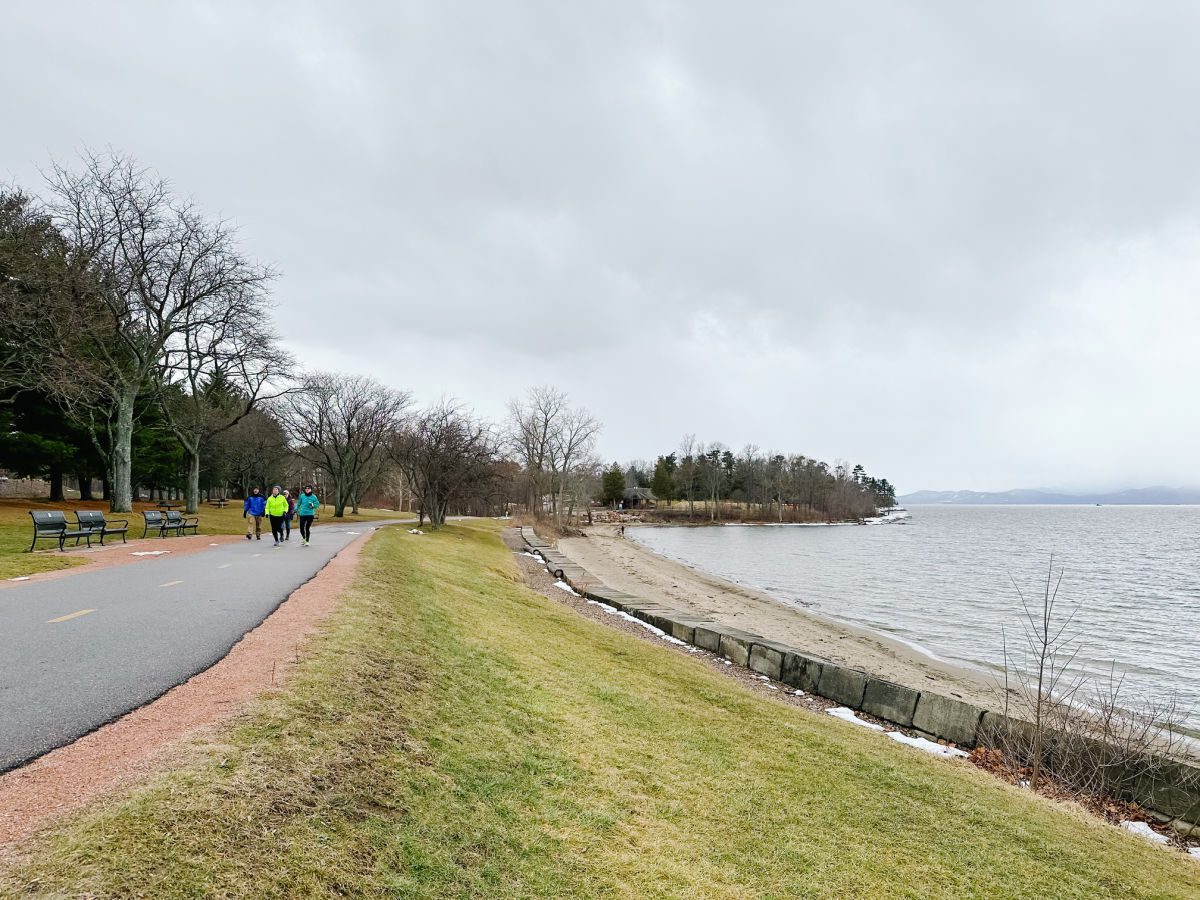 Burlington Greenway bike path