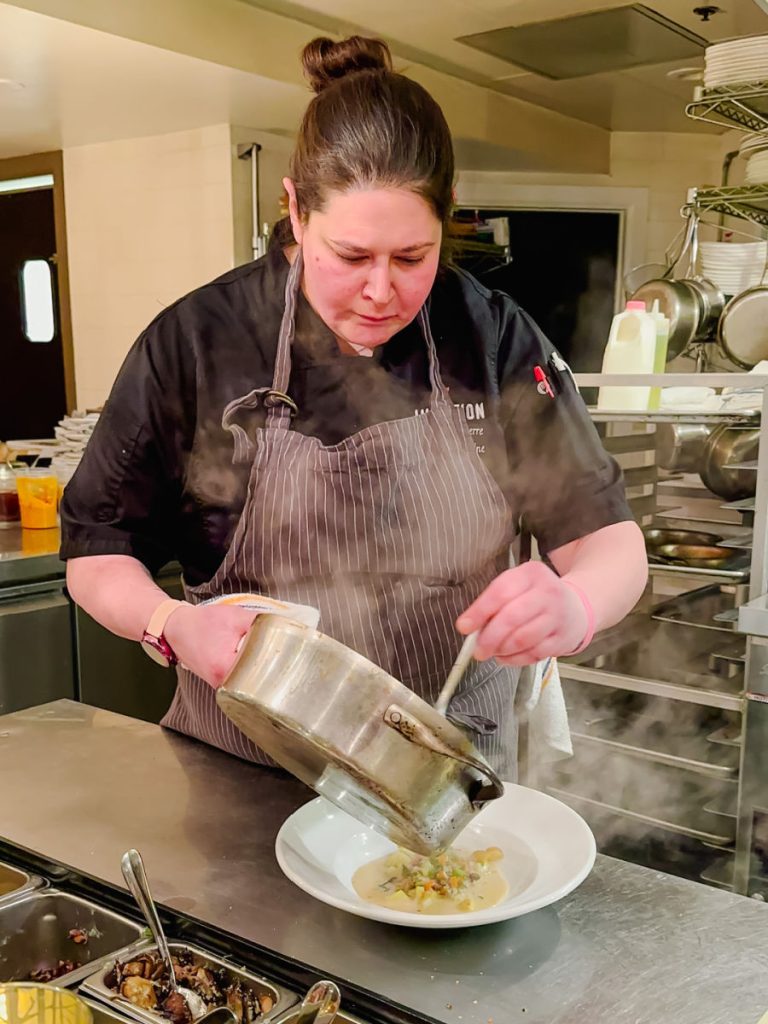 Chef Nicole at Junction at the Essex Resort