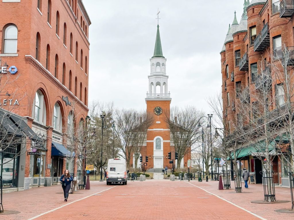Church Street Marketplace Burlington VT