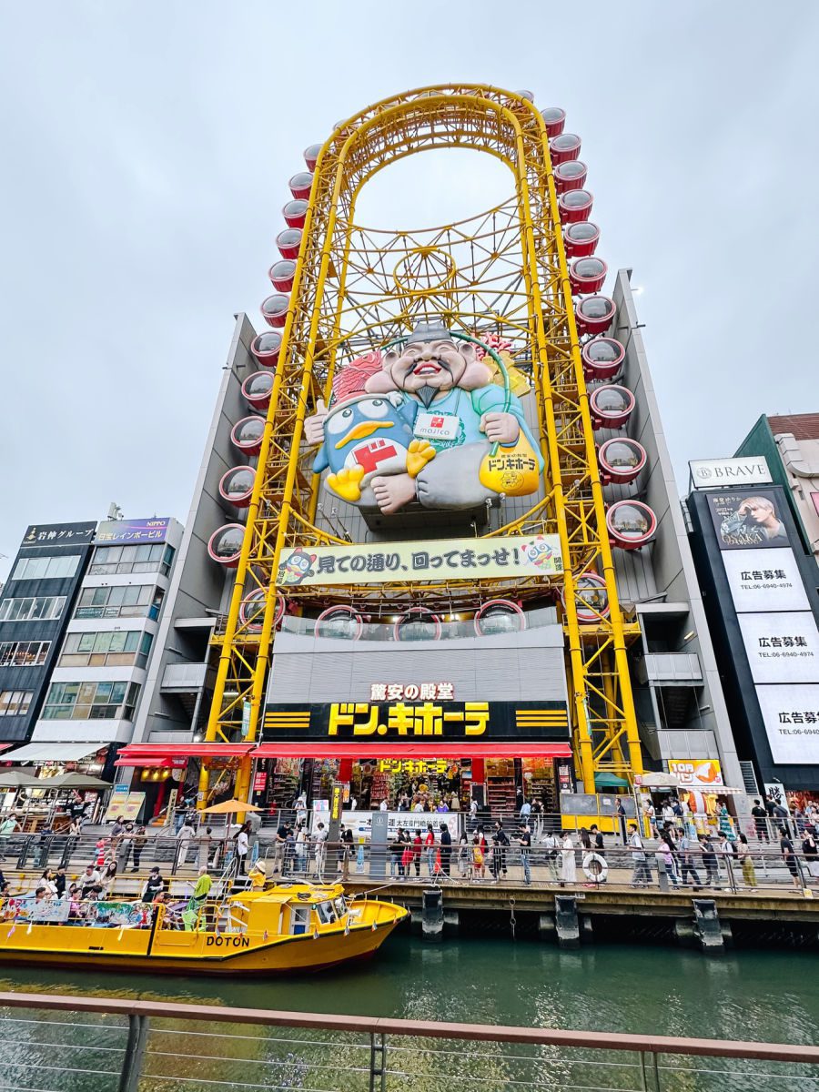 Ebisu Ferris wheel in Osaka