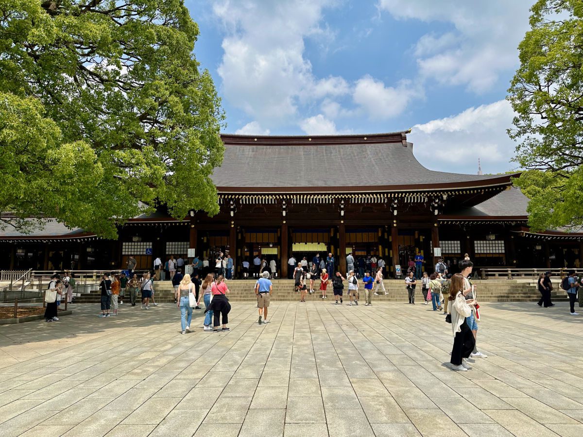 Meiji Jinju shrine in Tokyo