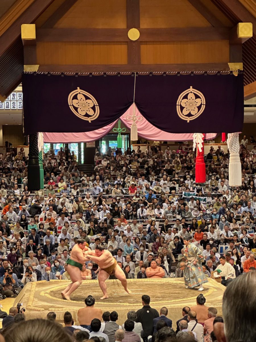 sumo wrestling charge
