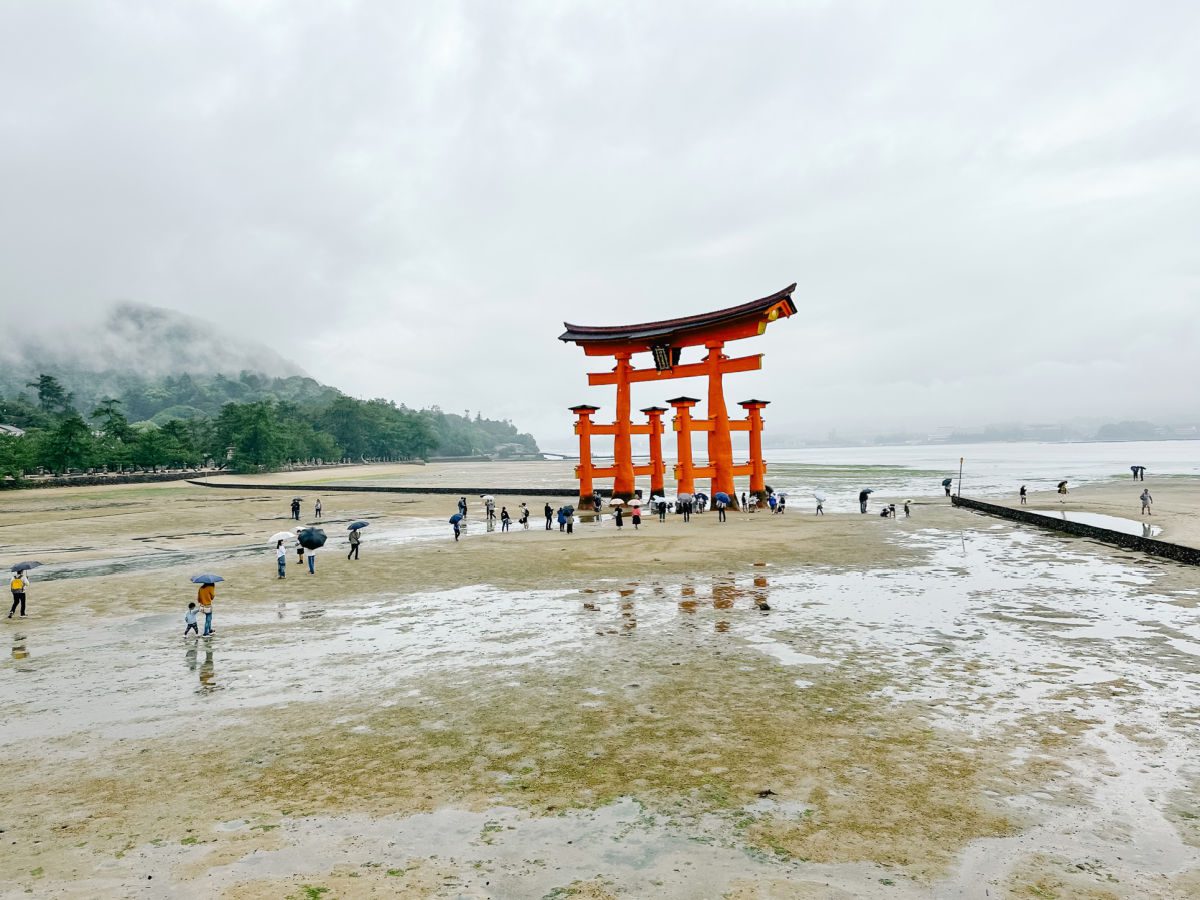 Torii gate in Miyajima