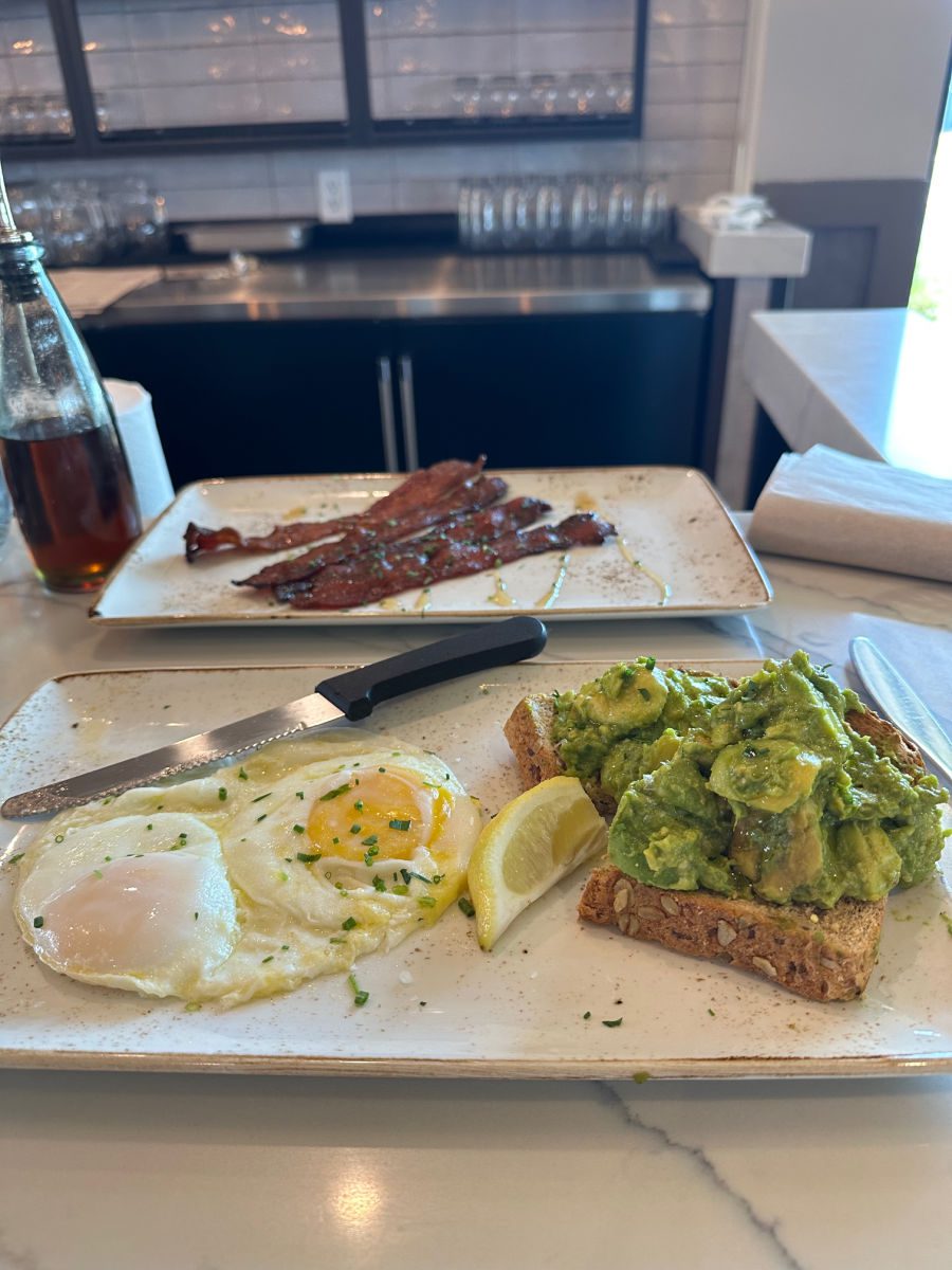 First Watch avocado toast - best Tucson brunch spots