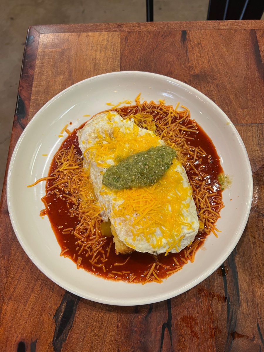 Mexican egg dish at the Nook in Tucson best brunch