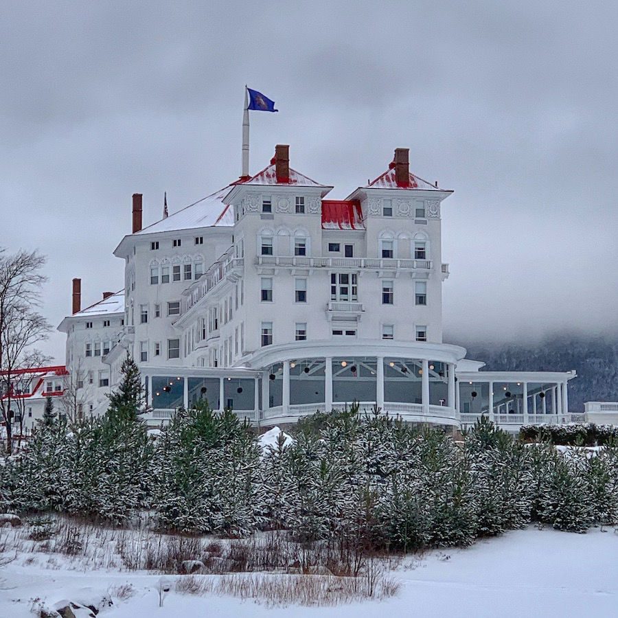 Omni Mount Washington in the winter