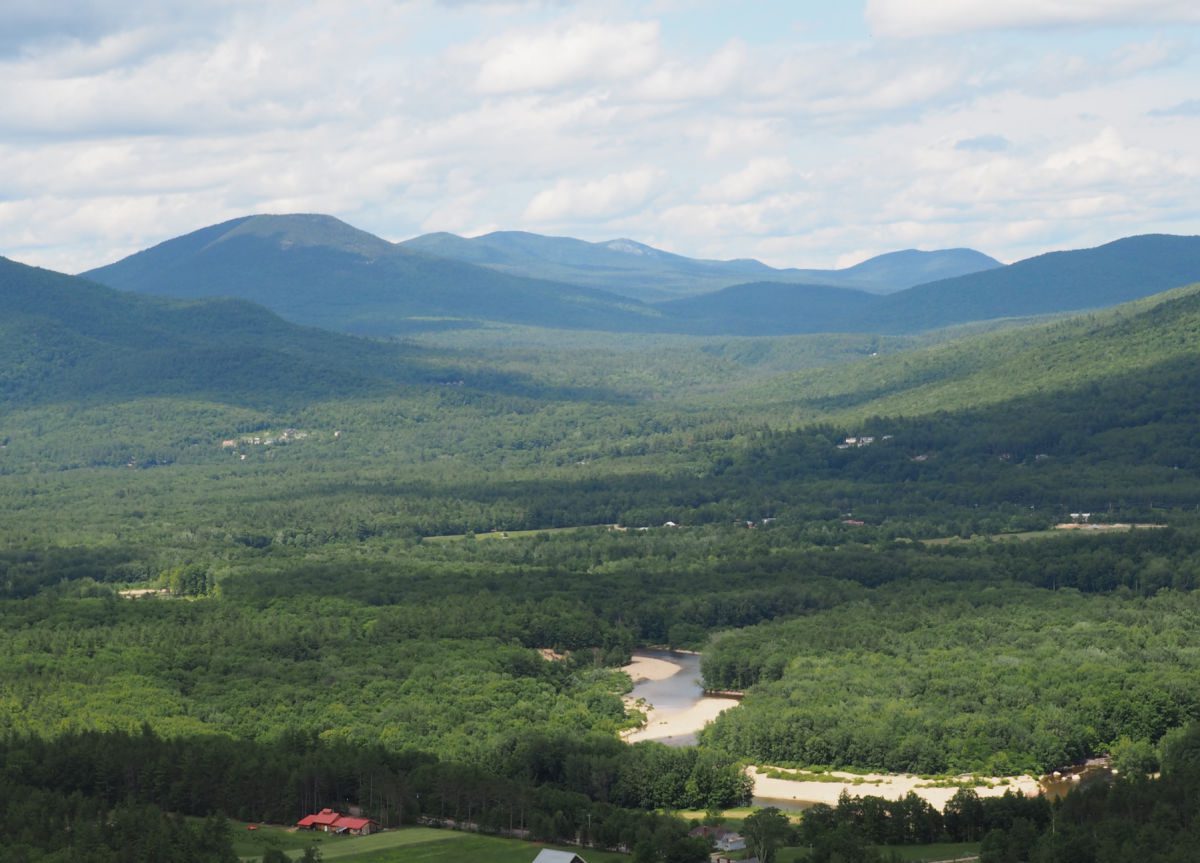 View from Cathedral Ledge in NH