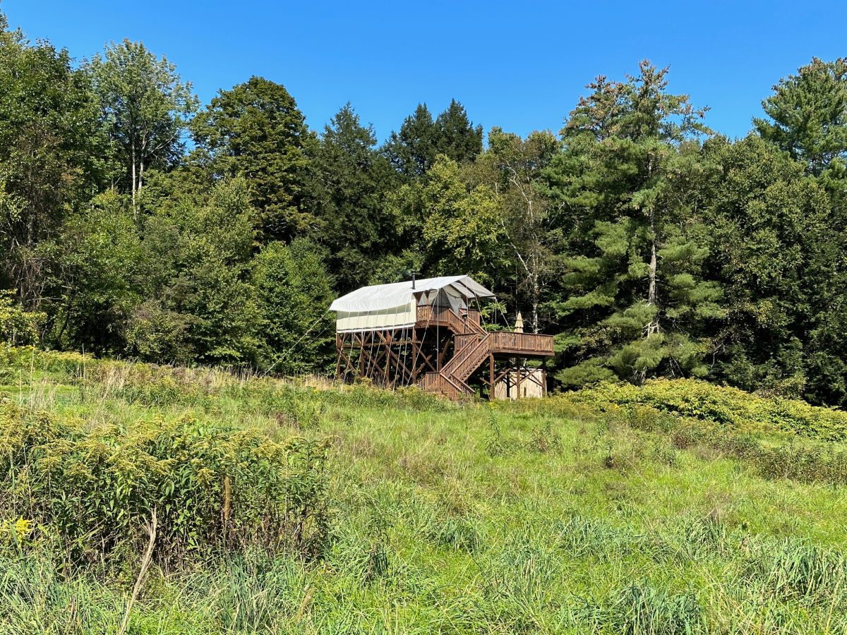 Glamping in Vermont Highwood Retreat