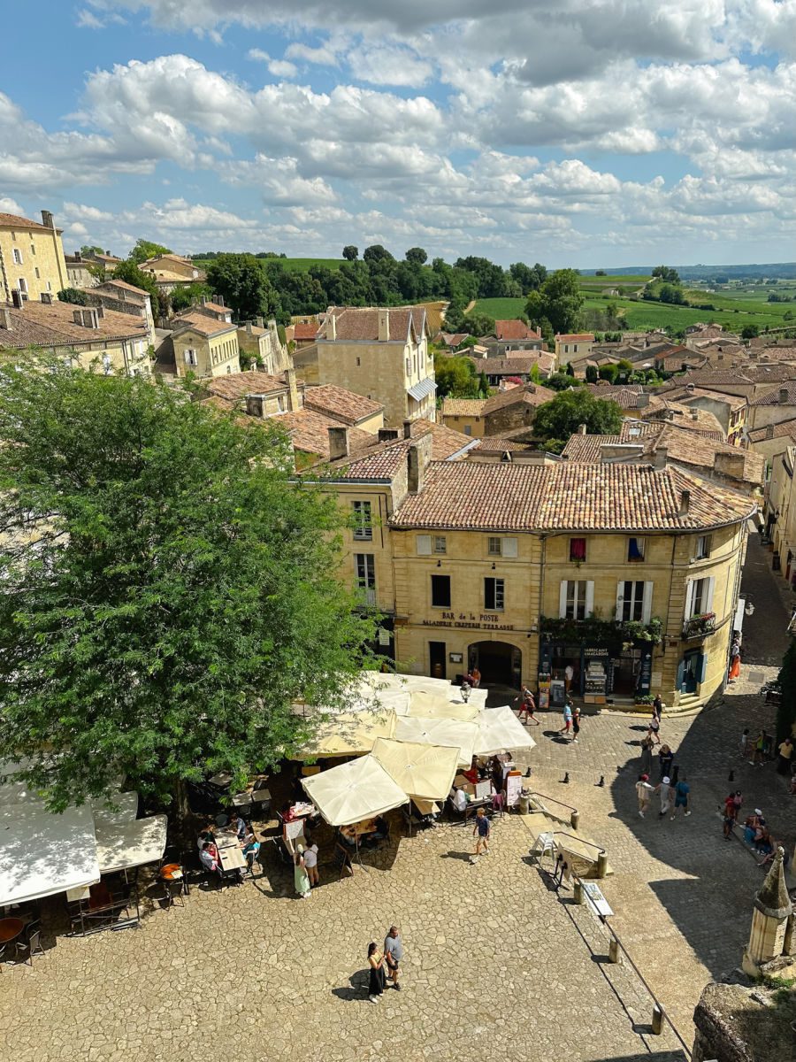 Town square in Saint Emilion