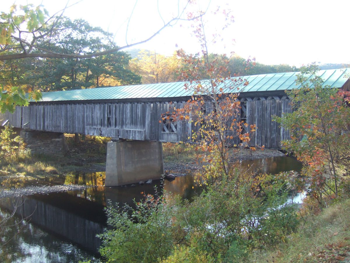 Scott Covered Bridge in Vermont