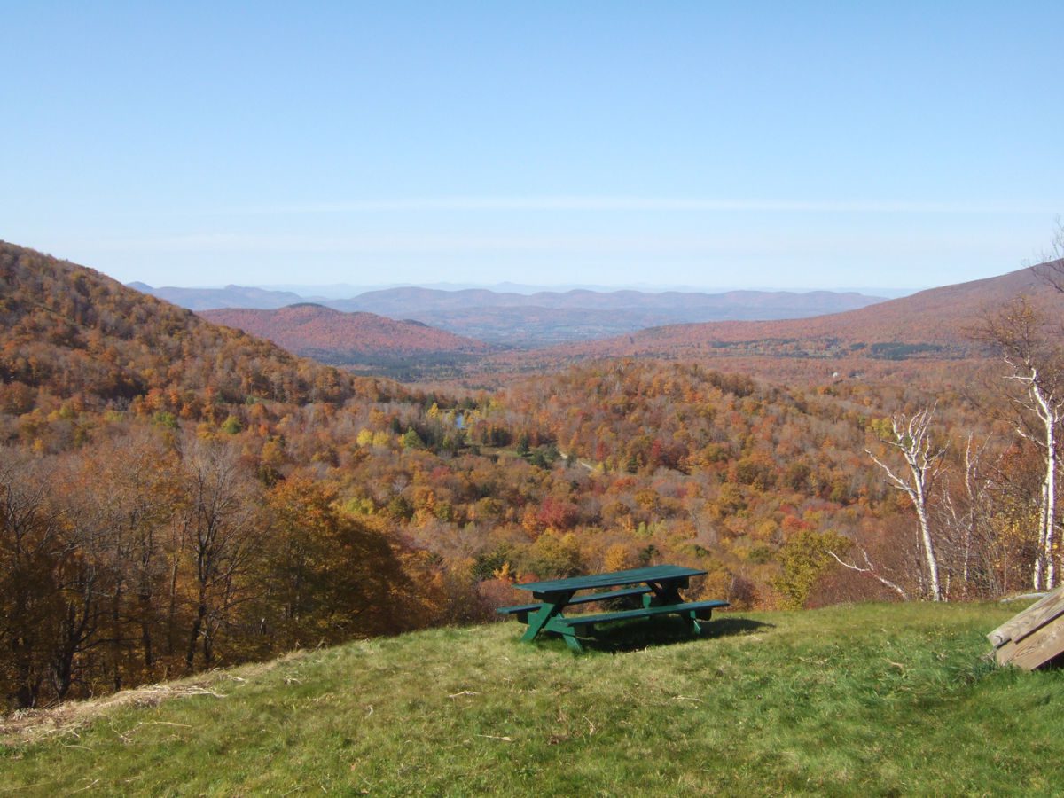 Fall view of mountains from Pico Peak