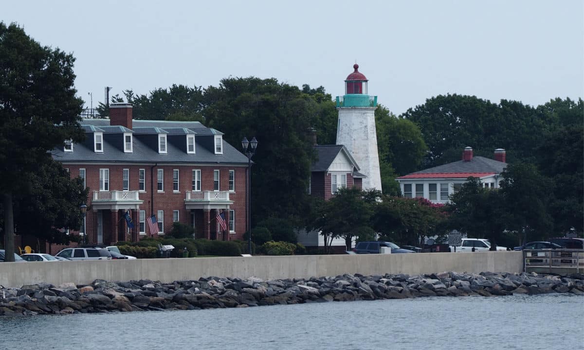 Old Point Comfort Lighthouse Hampton Virginia