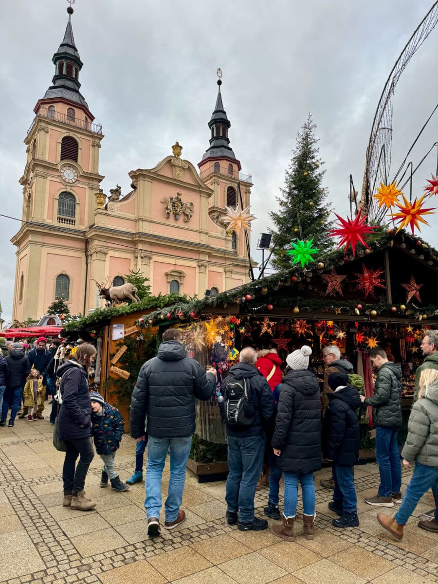Baroque christmas market in Ludwigsburg