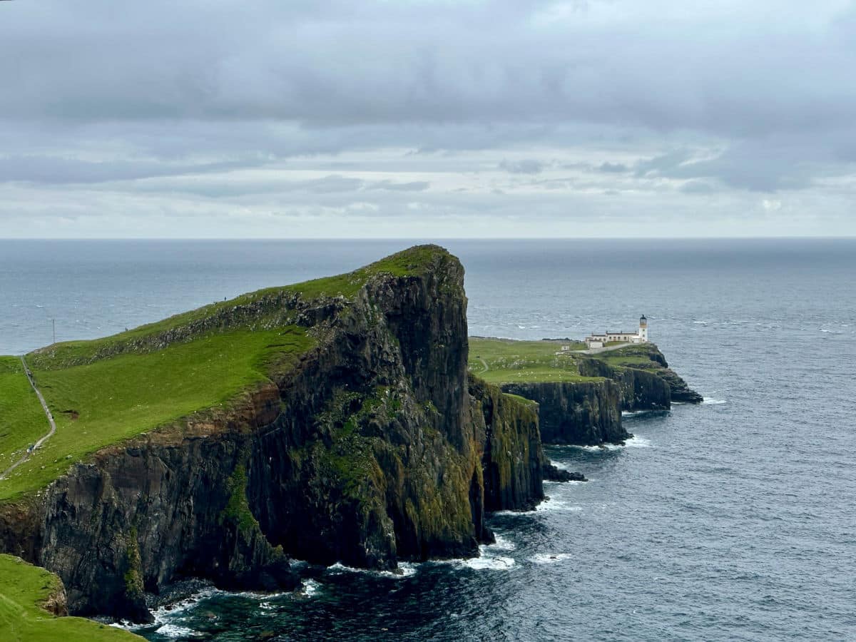 Neist point on the Isle of Skye - Scotland packing list