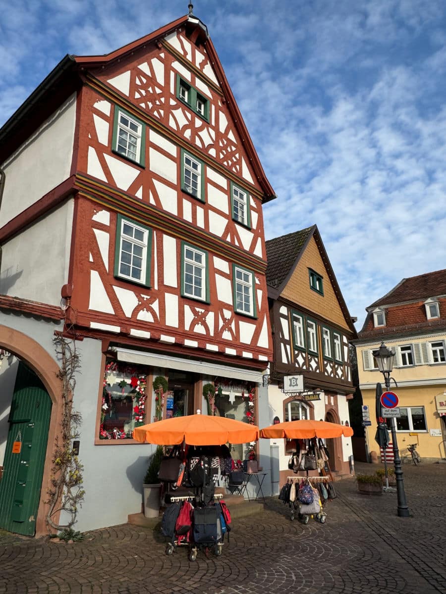 Shops in Seligenstadt square