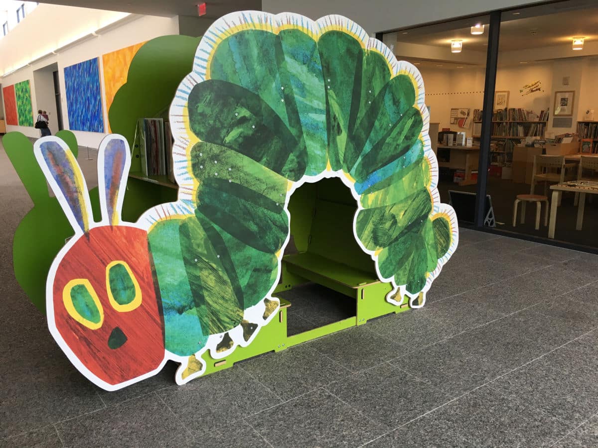 Eric Carle Museum Hungry Caterpillar cut out