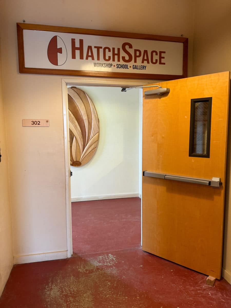 Hatchspace entrance Brattleboro Vermont