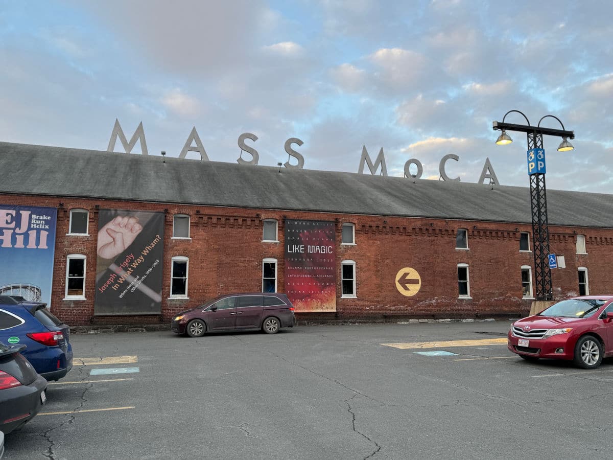 Mass MoCA sign outside
