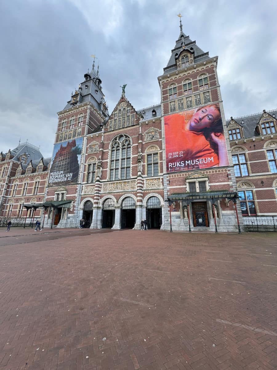 Rijksmuseum from the outside