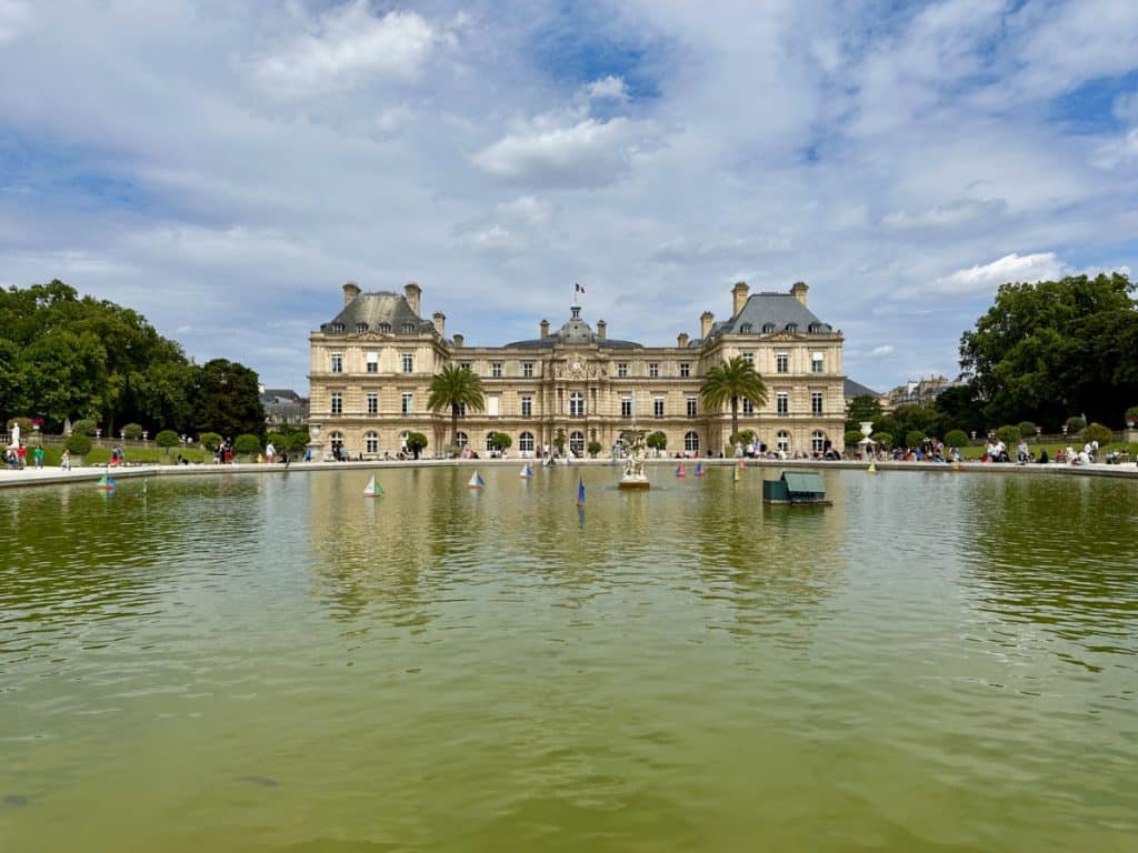 Luxemburg Gardens in Paris
