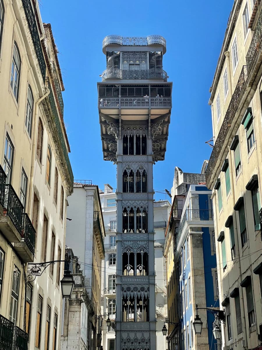 Santa Justa lift Lisbon