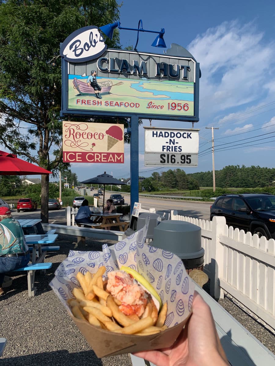 Bob's Clam Hut Kittery ME lobster roll