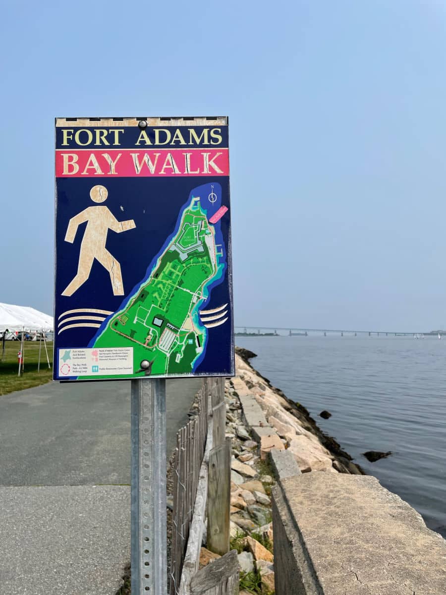 Fort Adams Bay Walk