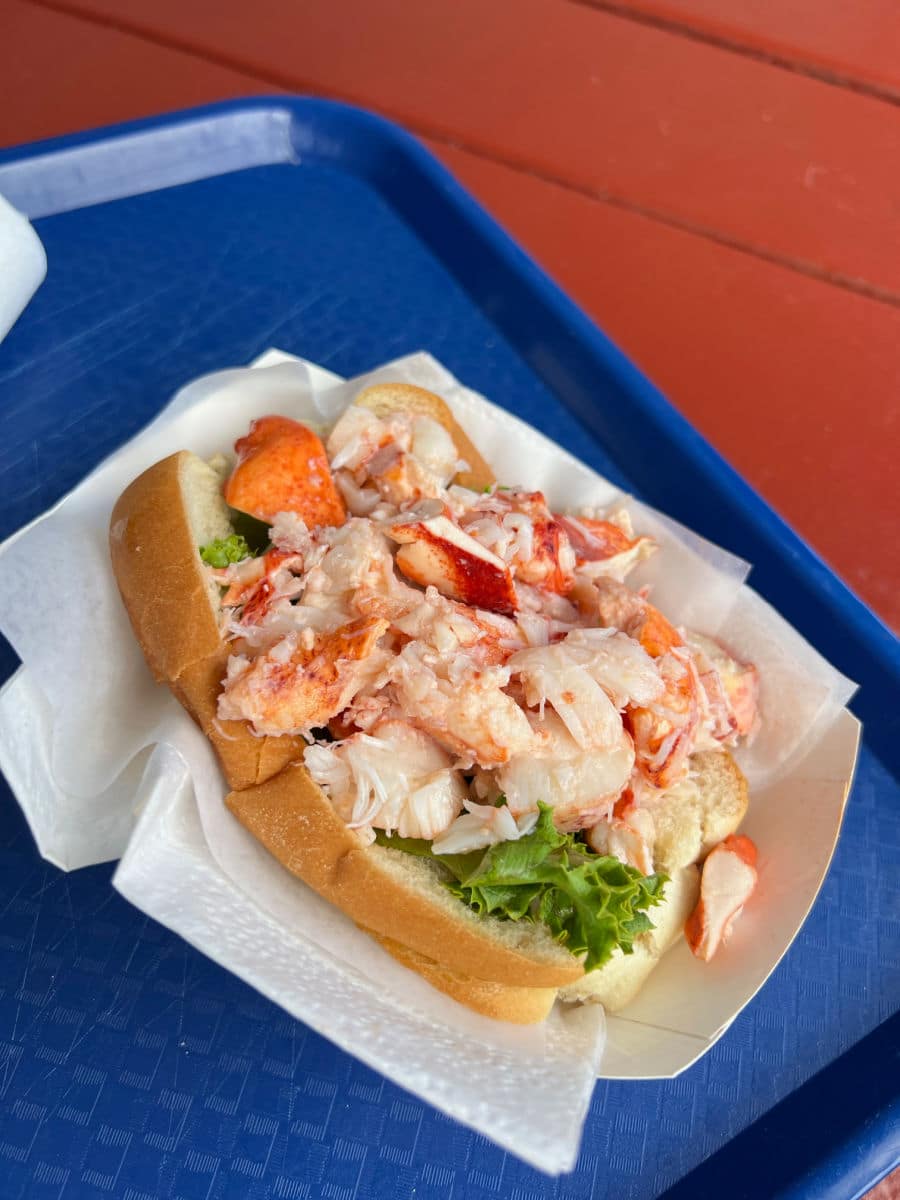 Harraseeket lobster roll