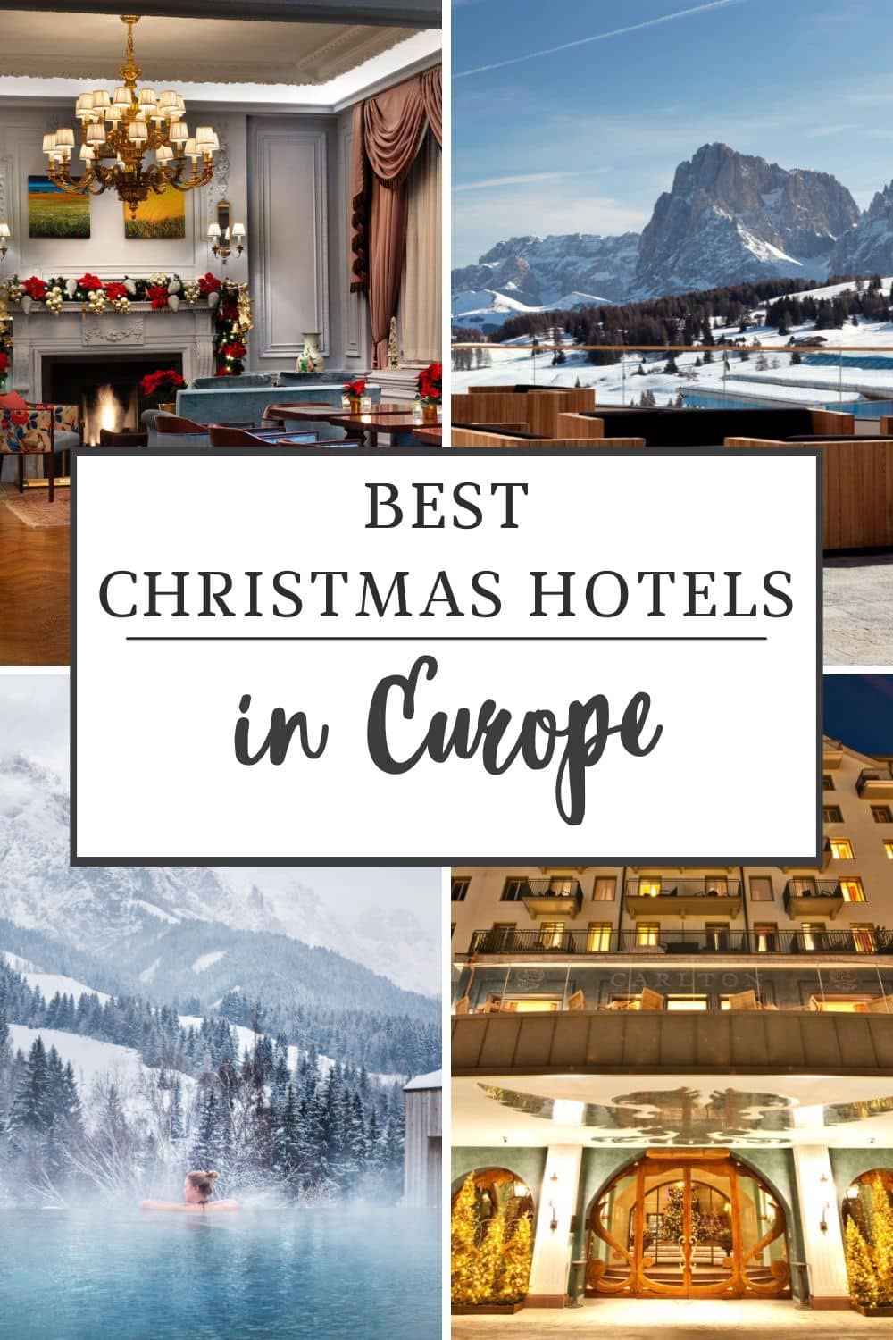 Plan your winter vacation and celebrate the holidays with your family at one of these festive Christmas hotels in Europe.