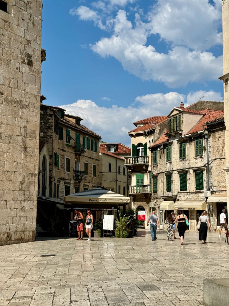 Fruit square in Split