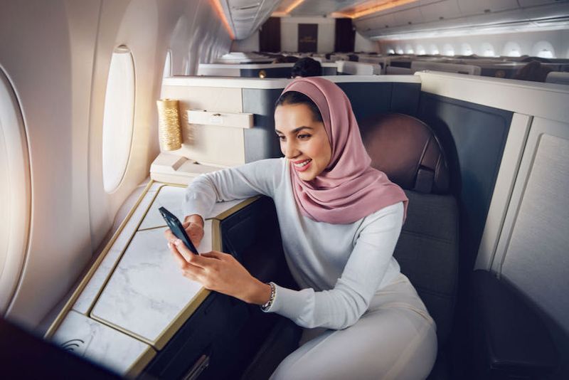 15. Free In-flight Messaging