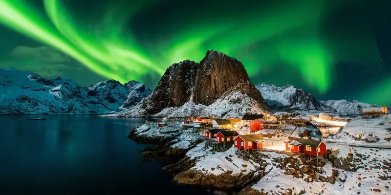 Witnessing the Northern Lights in Norway